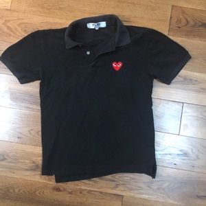 CDG button shirt